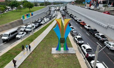 Prefeito David Almeida entrega viaduto da Avenida das Torres, em parceria com o Governo do Estado