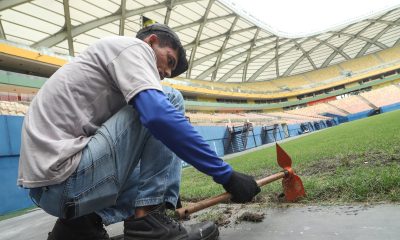 Arena da Amazônia recebe serviços de revitalização para temporada de futebol 2024