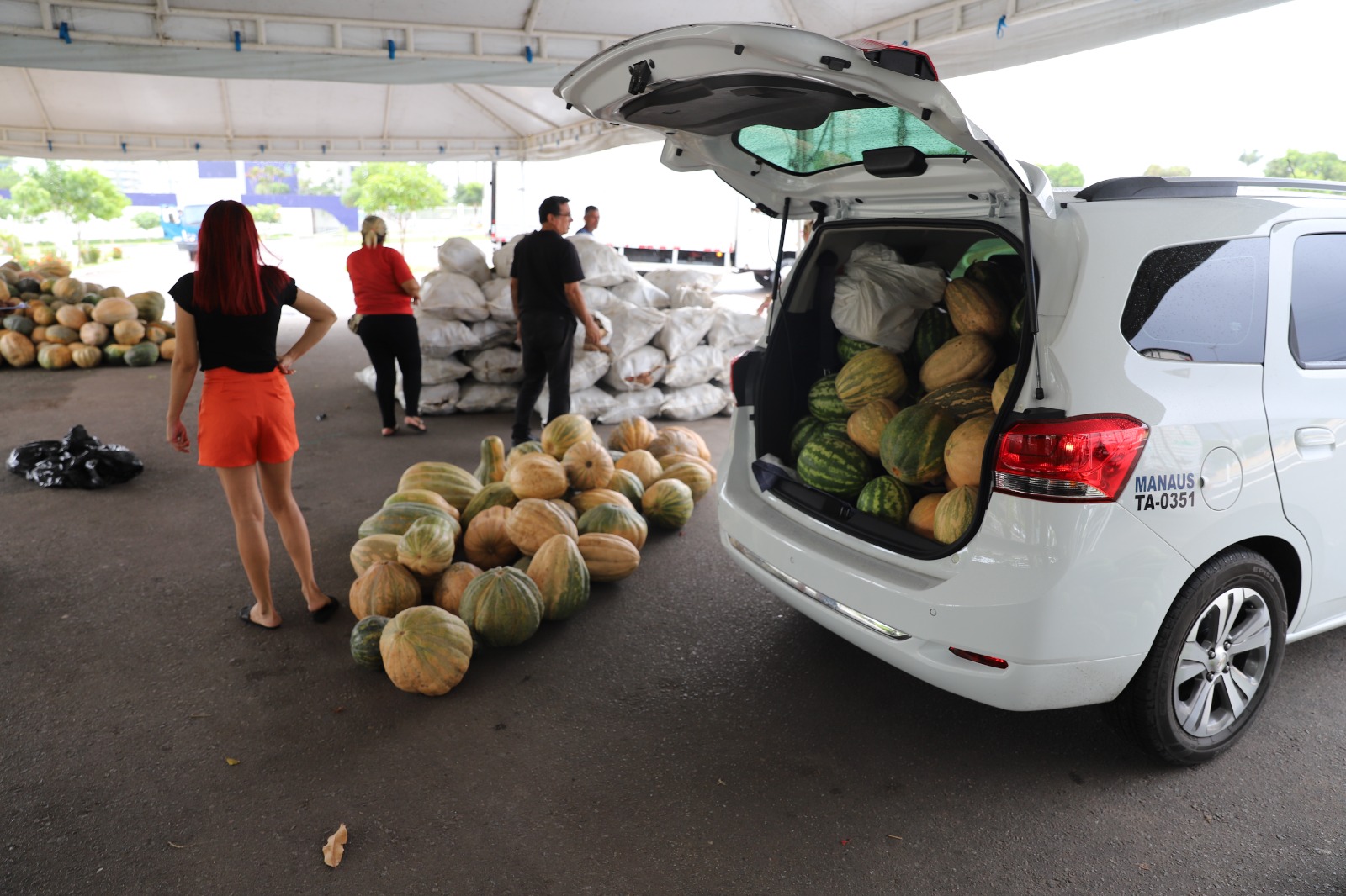 Sepror realiza primeira entrega de 2024 do Programa de Aquisição de Alimentos, em Manaus