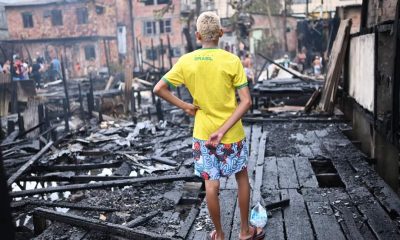 Prefeitura de Manaus dá assistência às famílias atingidas por incêndio nesta sexta-feira, 12