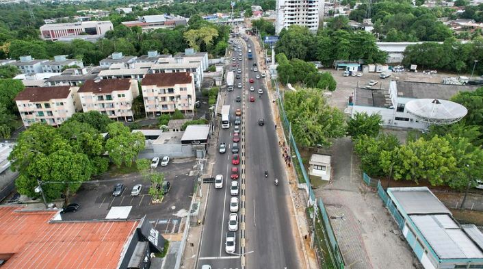 Obra de alargamento da avenida Ephigênio Salles chega à marca de 90% da execução do projeto