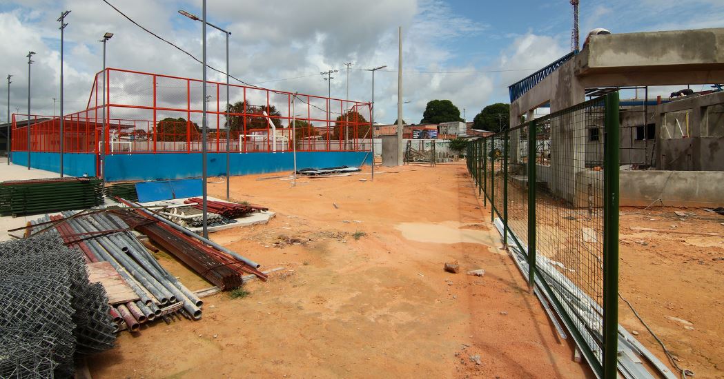 Serviços de infraestrutura e na ciclovia avançam na segunda etapa do parque Amazonino Mendes