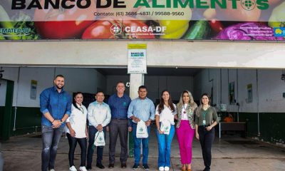 Em Brasília, Sepror visita Banco de Alimentos para tratar de políticas públicas para redução de desperdício de alimentos