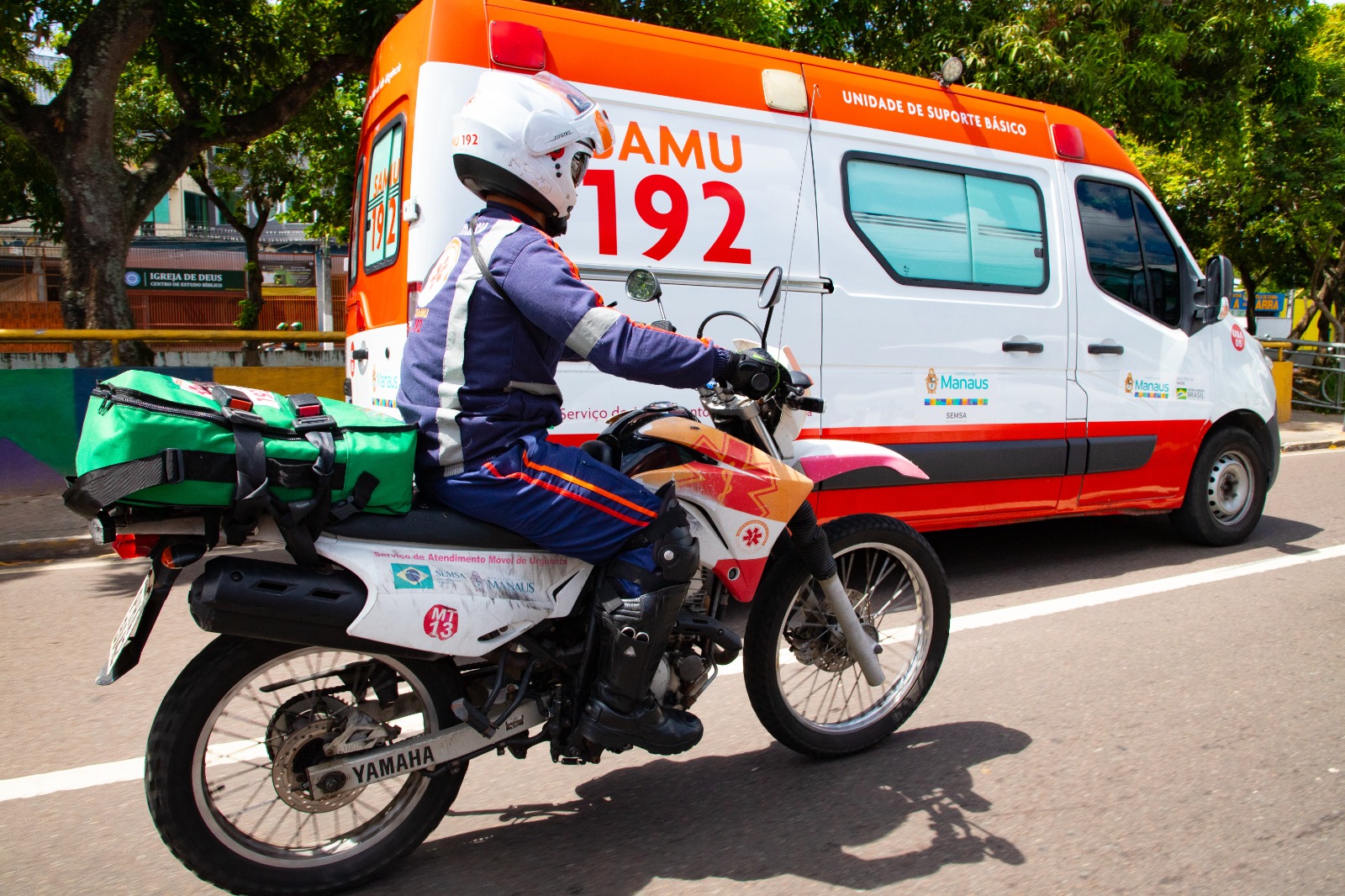 Prefeitura de Manaus comemora 18 anos de atuação do Samu 192