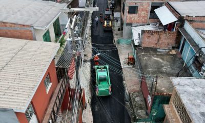 Prefeitura de Manaus avança em obras de recapeamento no bairro Compensa