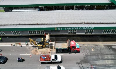 Prefeitura de Manaus recupera 15 metros de rede de drenagem na avenida Torquato Tapajós