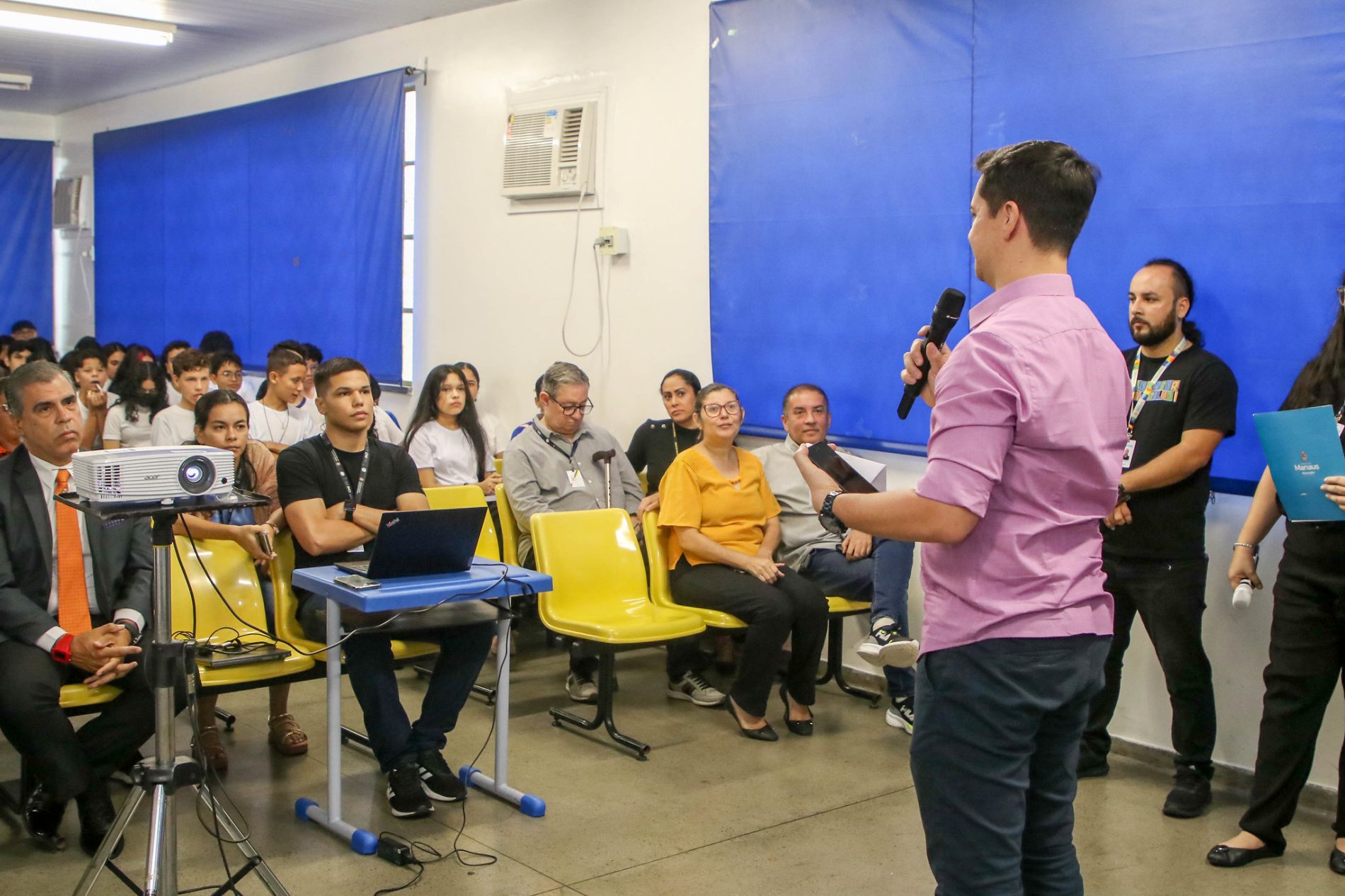 Prefeitura realiza abertura do projeto ‘Esmam vai às Escolas’ na zona Leste