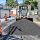 Seminf avança nas obras do programa “Asfalta Manaus” no São Geraldo, zona Centro-Sul de Manaus