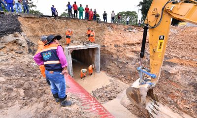 Mais de 35 mil metros de drenagens implementadas em Manaus combatem os efeitos do inverno amazônico