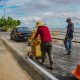 Parintins: gestão municipal realiza revitalização em rua da orla da cidade