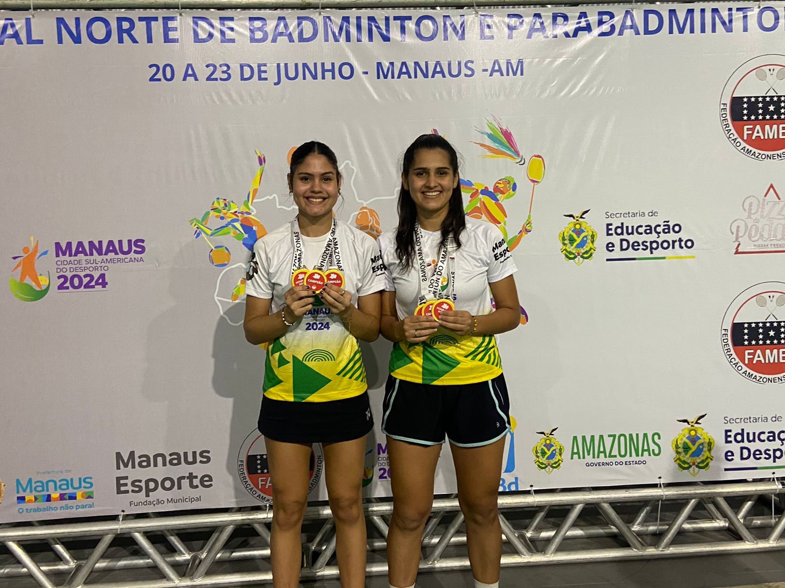 Com apoio da prefeitura, Manaus sedia e conquista 78 medalhas no 1º Regional Norte de Badminton