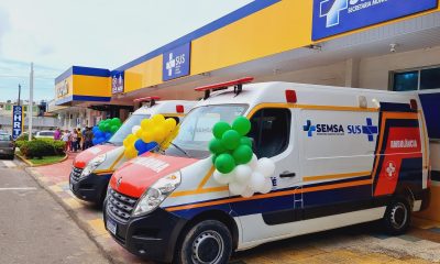 Prefeitura de Tefé realiza entrega de duas ambulâncias para o Hospital Regional