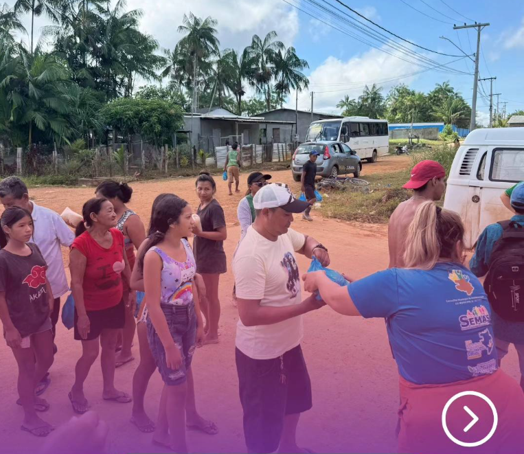 Em São Gabriel da Cachoeira, 6 toneladas de jaraquis são entregues à população