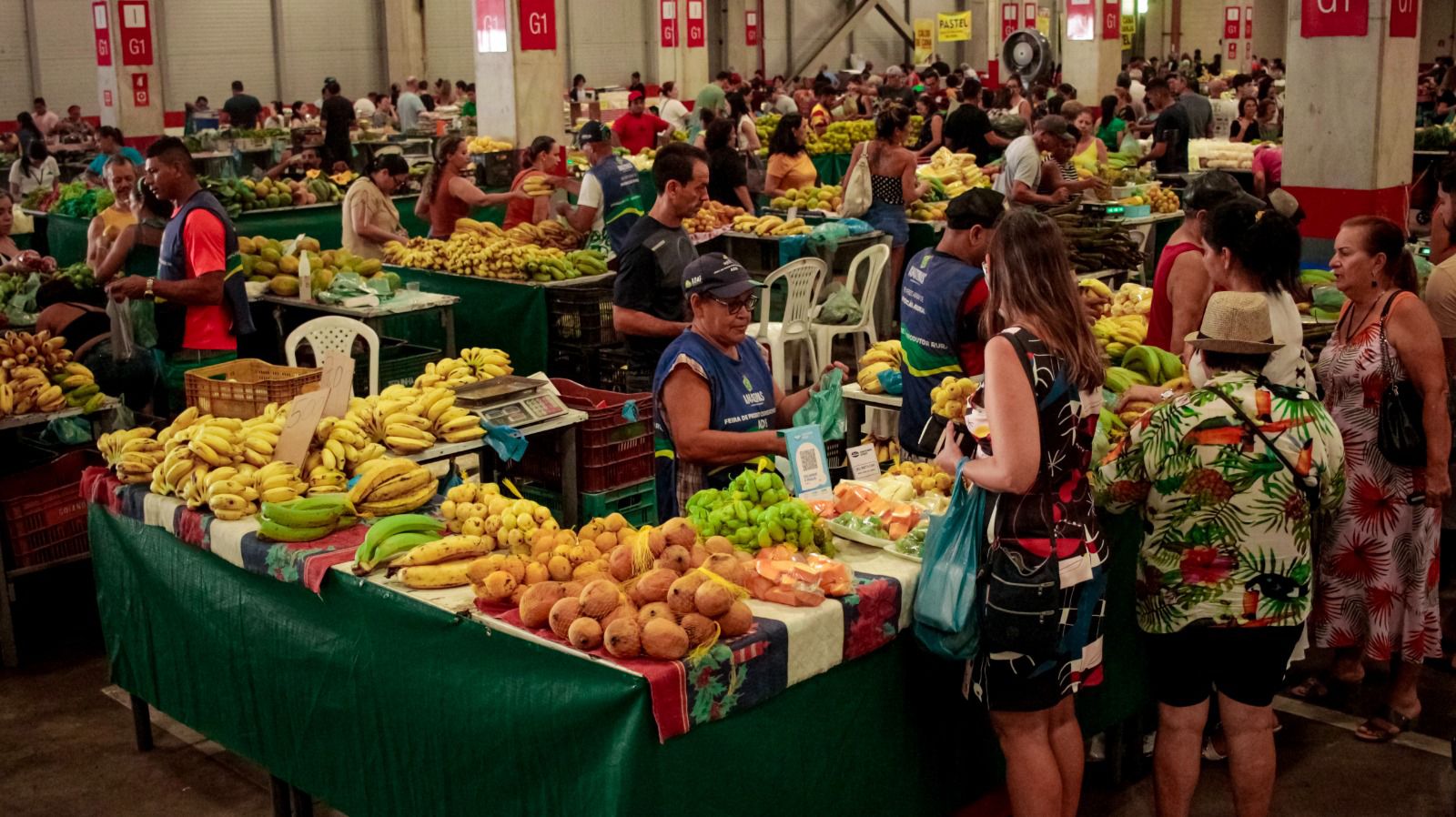 Peixe, farinha, hortaliças e verduras: hoje tem Feira da ADS no Shopping Ponta Negra