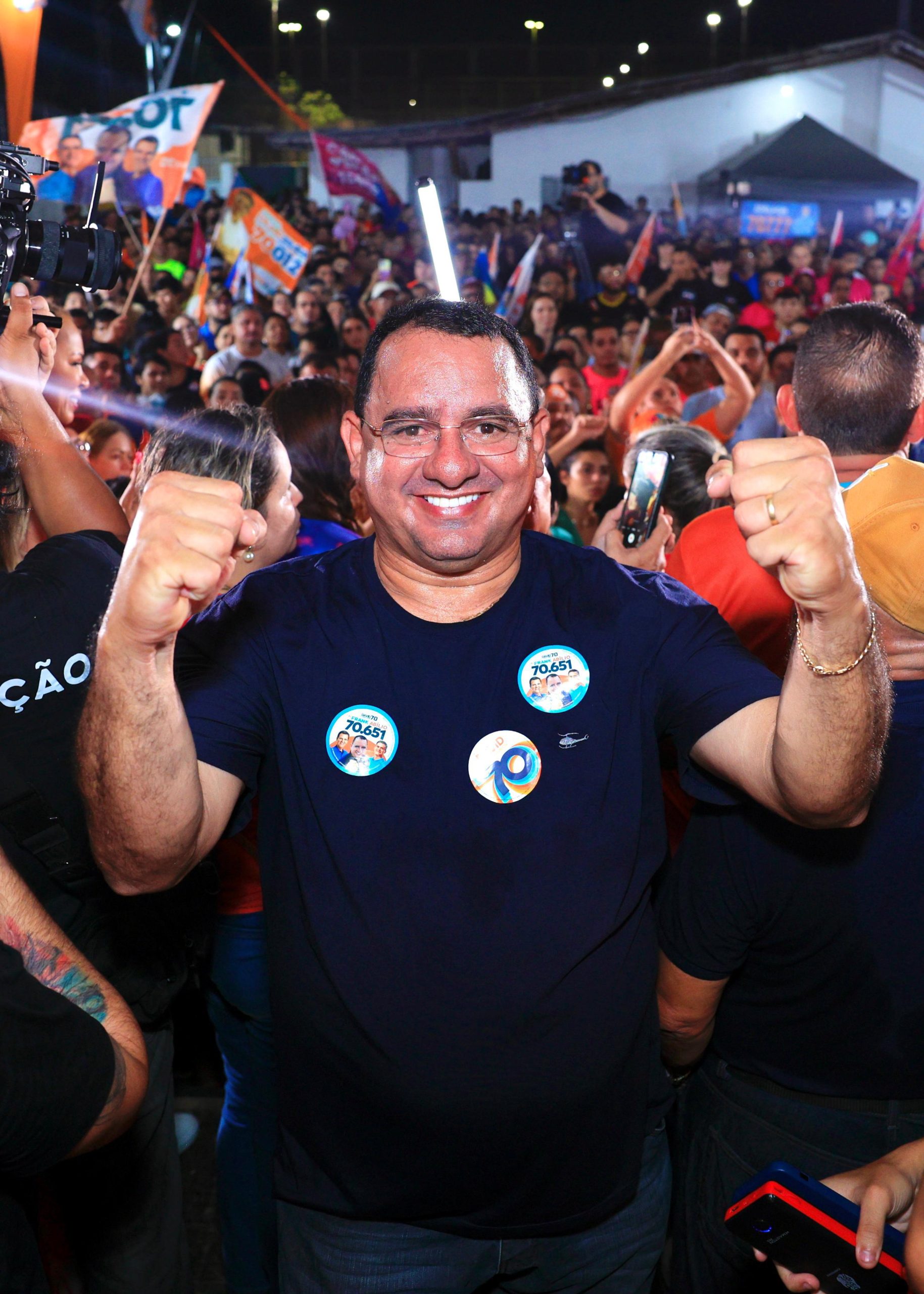 Pr Frank Abílio reúne multidão em caminhada no bairro Redenção