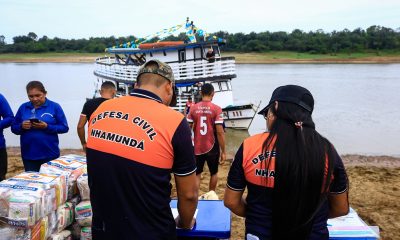 Operação estiagem: Nhamundá entrega cestas básicas aos afetados