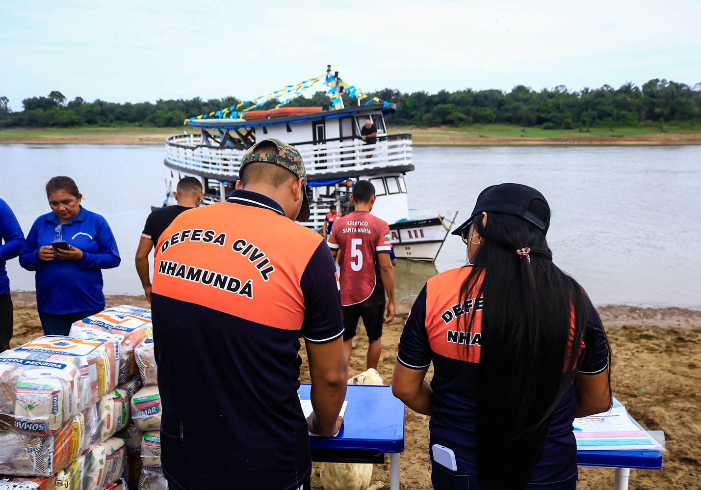 Operação estiagem: Nhamundá entrega cestas básicas aos afetados