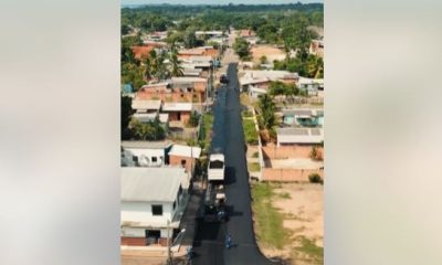 Boa Vista do Ramos recebe serviços de urbanização e asfaltamento