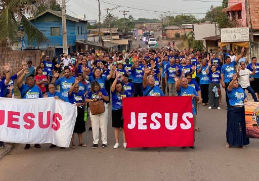 Autazes realiza grande Marcha para Jesus