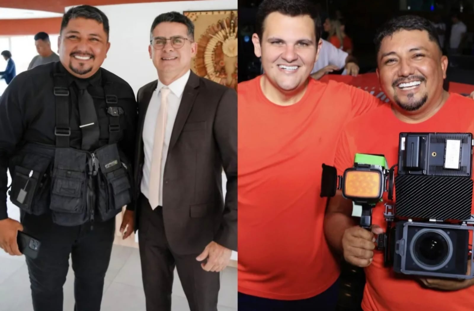 David e Renato lamentam a morte de Rayner Souza, ‘um exímio profissional da comunicação’.