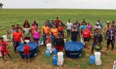 Comunidades de Barreirinha recebem ajuda humanitária devido à estiagem